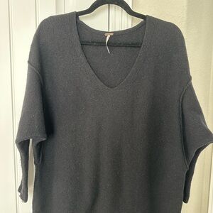 Free People Black Sweater